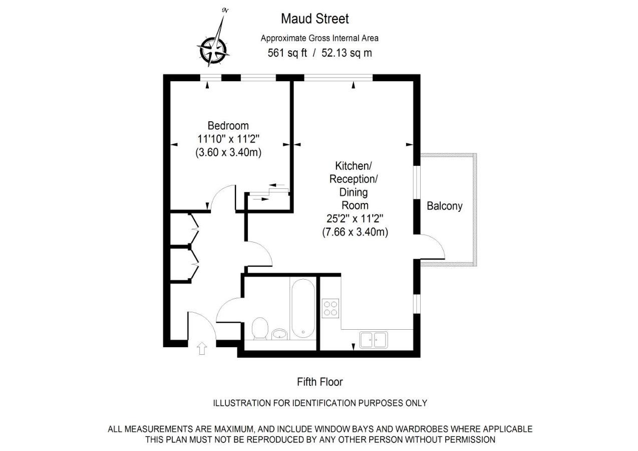 Spacious & Modern 1 Bedroom Close To Station In E16 London Luaran gambar